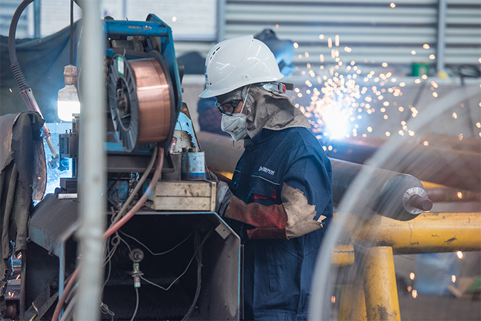 佛山网架焊接车间